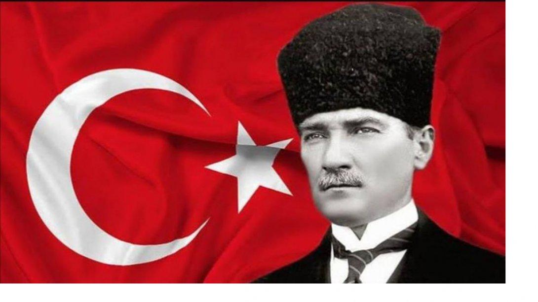 Milli Eğitim Müdürümüz Eyyüp ZENGİN'in 10 Kasım Atatürk'ü Anma Günü Mesajı