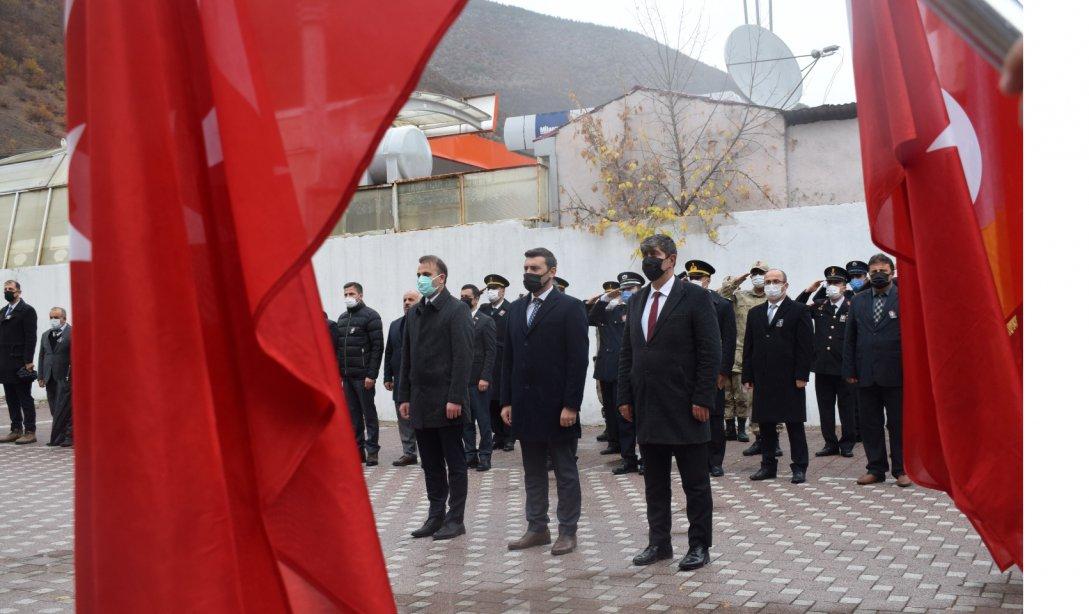 Mustafa Kemal Atatürk, Ölümünün 83. Yıldönümünde İlçemizde Düzenlenen Törenlerle Anıldı